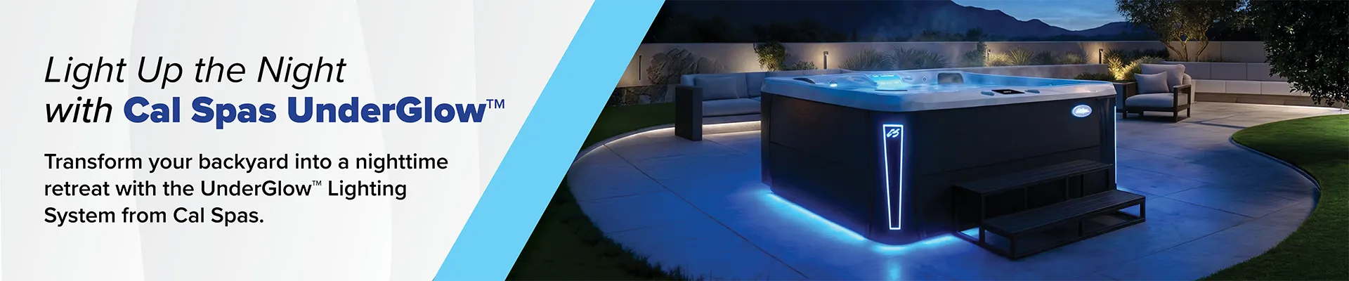 Calspas hot tub being used in a family setting - Rancho Cucamonga