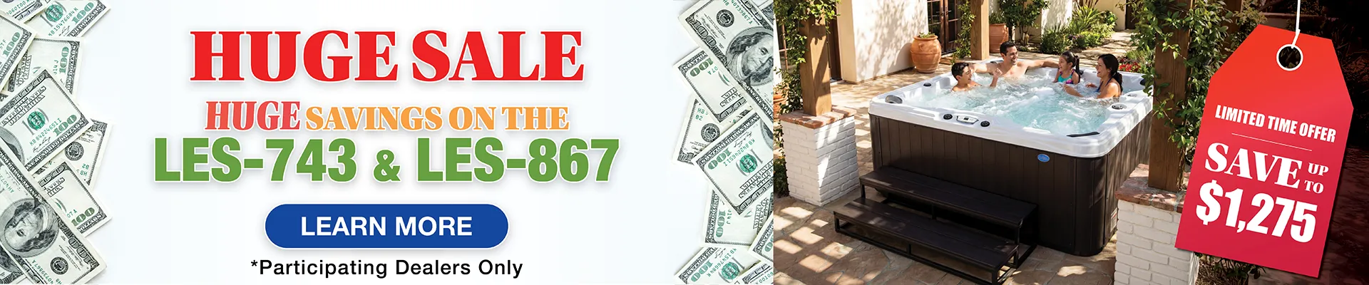 Calspas hot tub being used in a family setting - Rancho Cucamonga